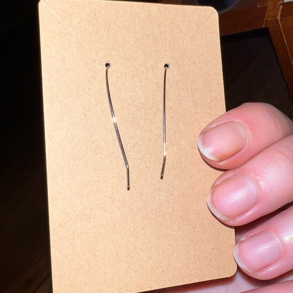 Beaded Stone Boho Dangle Drop Earrings - Picture 9 of 9